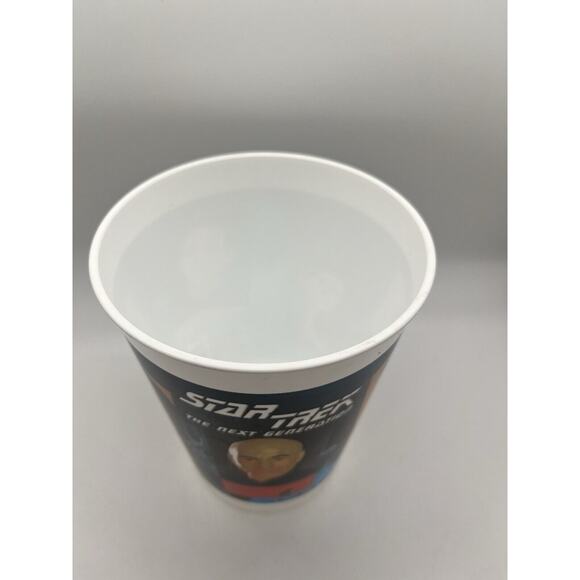 VTG 1991 Lot of 3 Star Trek Next Generation 7-11 7 Eleven Drinking Promo Cups - Picture 3 of 15